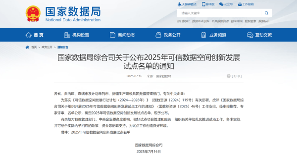 联富配资 四川唯一！长虹入选国家级可信数据空间试点名单