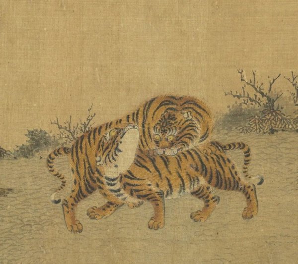 钱生财 虎非虎，心之镜：赵汝殷《风林群虎图》的隐喻世界